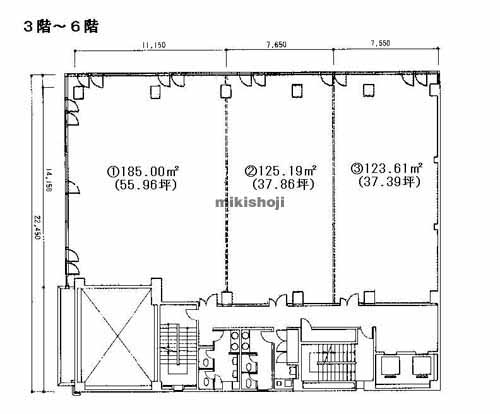 今池ゼネラルビル 平面1