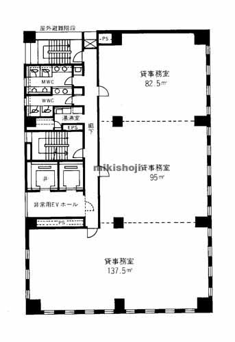 静岡栄町ビル 平面1