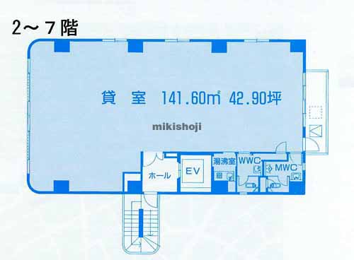 本郷インタービル 平面1