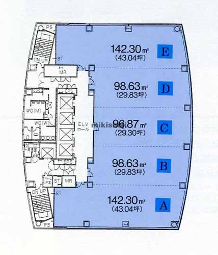 濃飛ビル 平面1