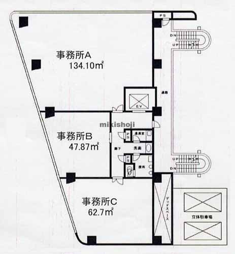 サムティ四日市ビル 平面1