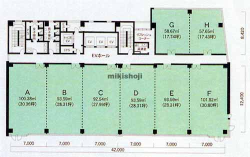 三重会館 平面1