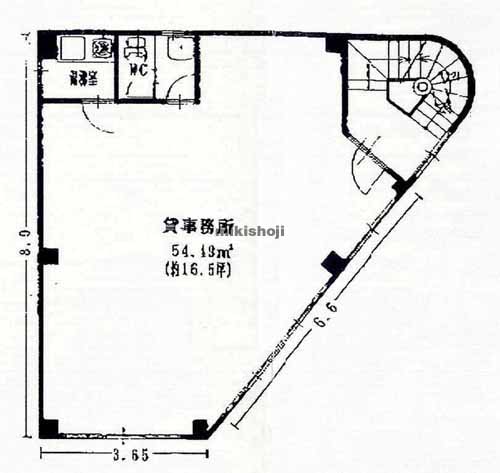 丸一浅間ビル 平面1