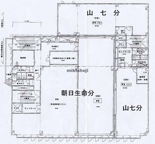 山七東岡崎ビル 平面1