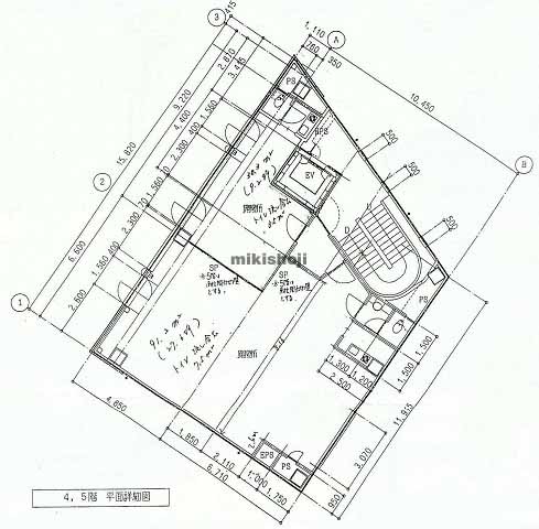 大昂(ﾀｲｺｳ）築地センタービル 平面1