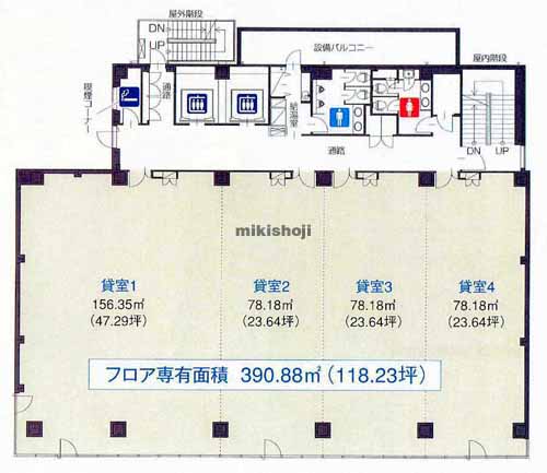 ＧＡ豊田ビル 平面1