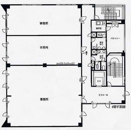 シティ春日井ビル 平面1