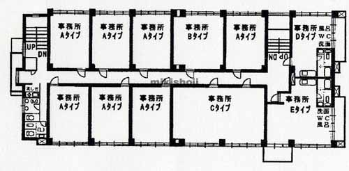 トキワビル 平面1