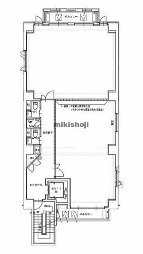 スクエアオフィス名駅北 平面1