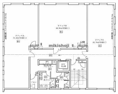則武・亀島のＣＵＢＥ名駅 平面1