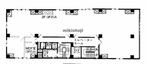 与力町パークビル 平面1