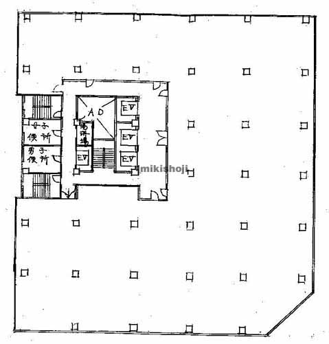 沢の鶴ビル 平面1