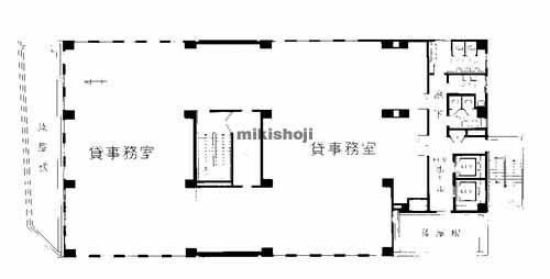 阿波座ビル 平面1