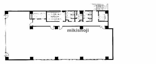 なにわ筋ファーストビル 平面1