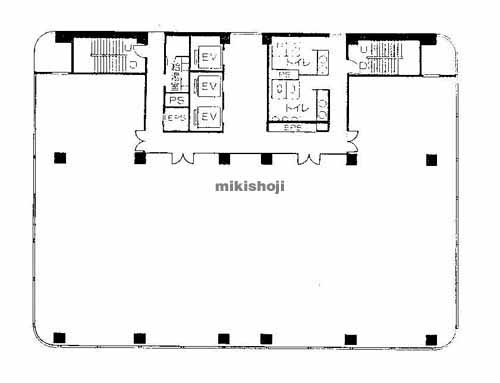 肥後橋ユニオンビル 平面1