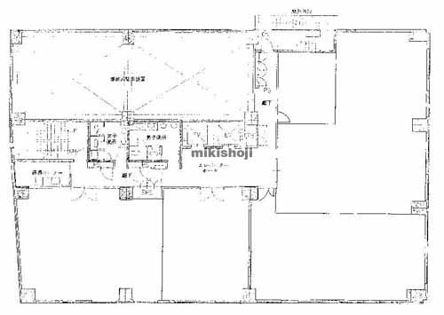 肥後橋レックスビル 平面1