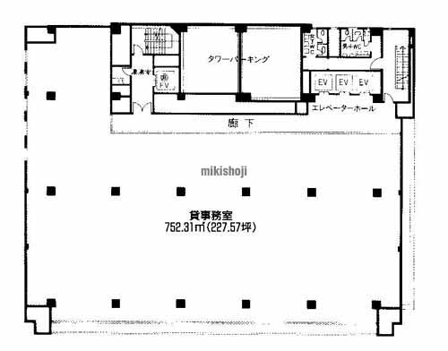 御堂筋ビルディング 平面1