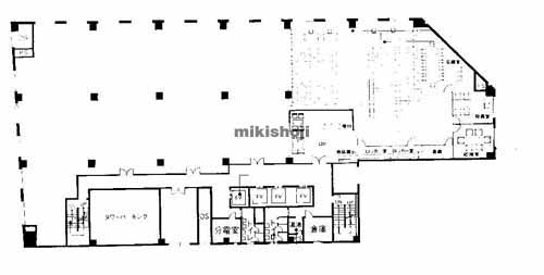 近鉄難波ビル 平面1