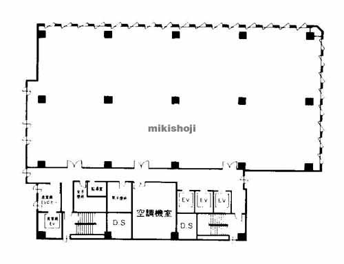 太陽生命難波ビル 平面1