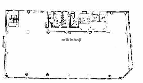 ナンバプラザビル 平面1