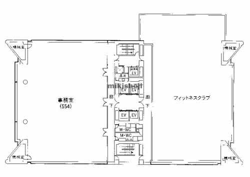 ＴＨＥ　ＰＥＡＫ　ＳＨＩＮＳＡＩＢＡＳＨＩ 平面1