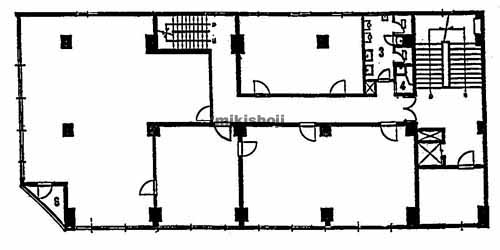芦池ビル 平面1