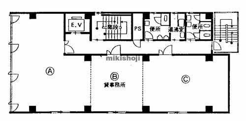 植月ビル 平面1