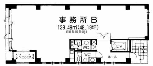 吉田一閑ビル 平面1