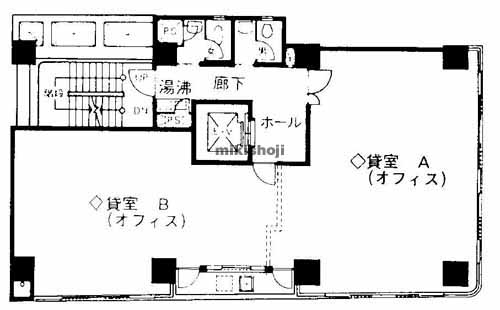 三信ビル 平面1