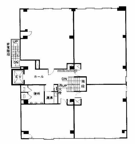 難波ビル 平面1