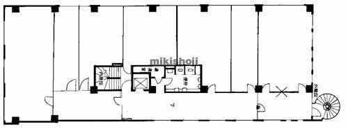 ＩＢＣ心斎橋ｅａｓｔ 平面1