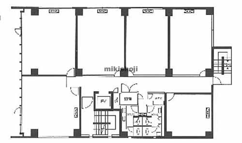山彦ビル 平面1