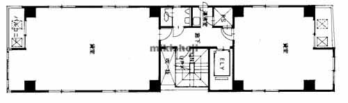 内本町ヤマトビル 平面1