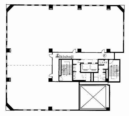 明治安田生命十三ビル 平面1