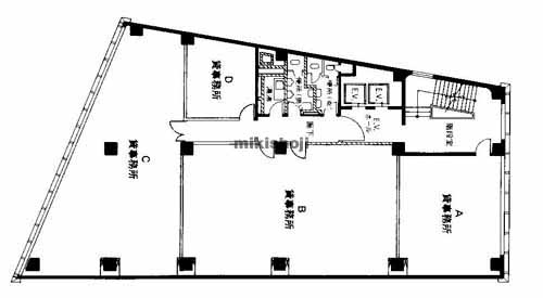 西天満大治ビル 平面1