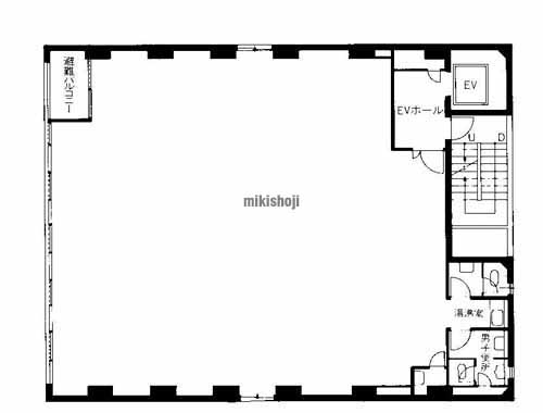 船場エースビル 平面1
