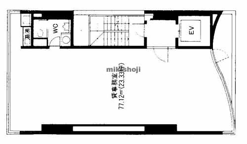 北浜藤浪ビル 平面1