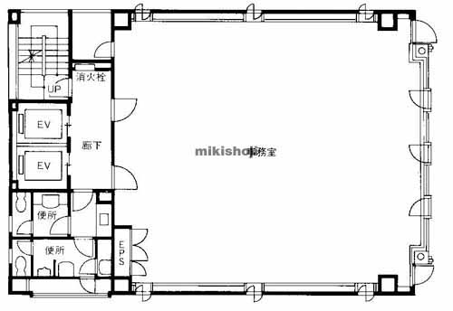 サンユー天満橋ビル 平面1