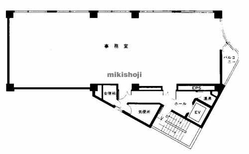楠本第８ビル 平面1