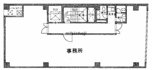 大手前髙橋ビル 平面1