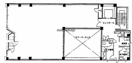 心斎橋ＭＩＤＯビル 平面1