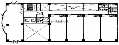 谷町アークビル 平面1