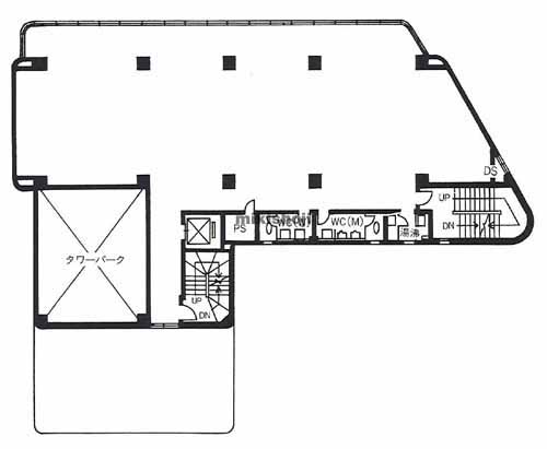 朝日生命枚方ビル 平面1