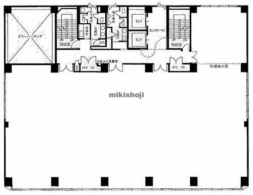 八尾駅前嶋野ビル 平面1