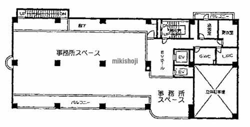 三京ビル 平面1