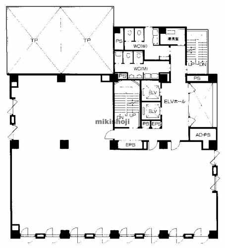 和歌山フコク生命ビル 平面1
