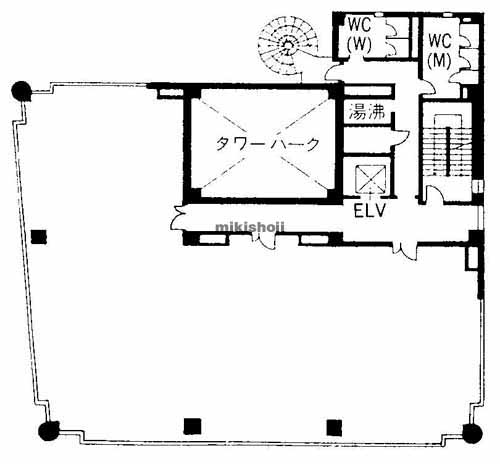 和歌山市のＡＩＧ和歌山ビル 平面1