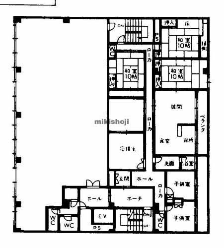 奥田ビル 平面1