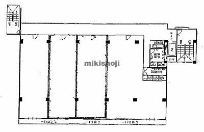 三和佐保川ビル 平面1