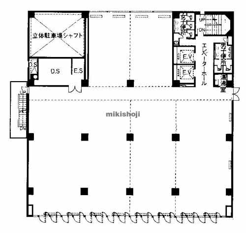 日本生命岡山第二ビル 平面1